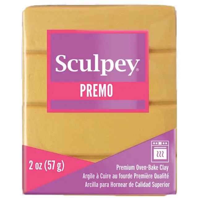 Πολυμερικός Πηλός Premo Sculpey - 5055 18K Gold - 57gr