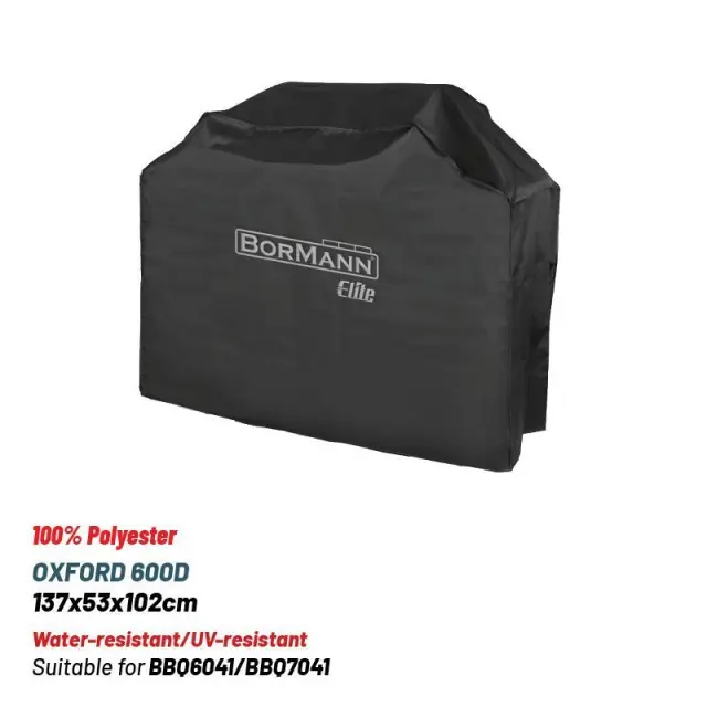Bormann Elite BBQ1326 - Κάλυμμα Ψησταριάς OXFORD 600D για BBQ6041/BBQ7041 (086468)