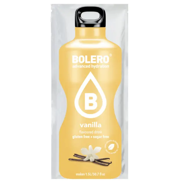 Bolero Vanilla Flavoured Drink Mix Powder 9gr