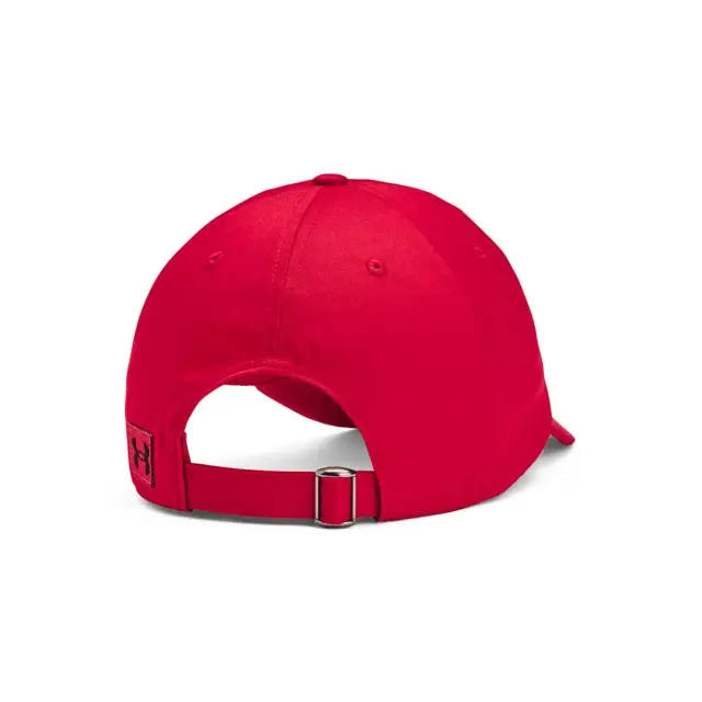 Under Armour Adult Unisex Team Blank Chino Adjustable Cap Κόκκινο 1369785-600 (Under Armour) - One Size 2