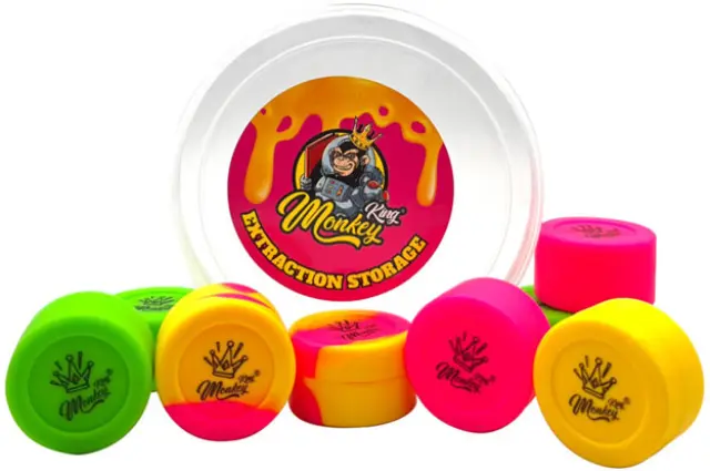 Monkey King Θήκη Σιλικόνης Oil Jar - 5ml 3