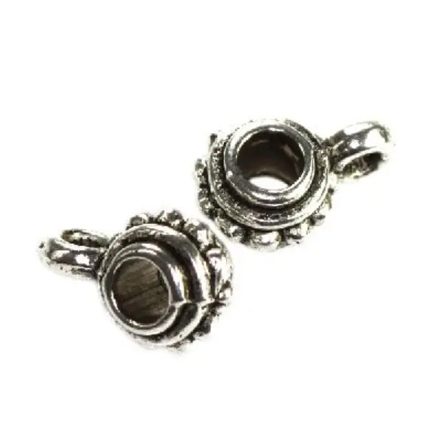 Μεταλλική Χάντρα Modular Cloves Με Κρίκο 6.5x4.5mm - 10τεμ