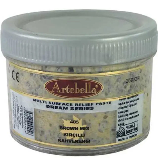 Artebella Πάστα Relief Dream Series 405 Brown Chrysanthemum - 250gr