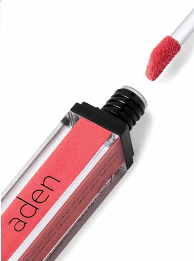 ADEN SATIN EFFECT LIPSTICK 05 BRIGHT CORAL 7ML 3