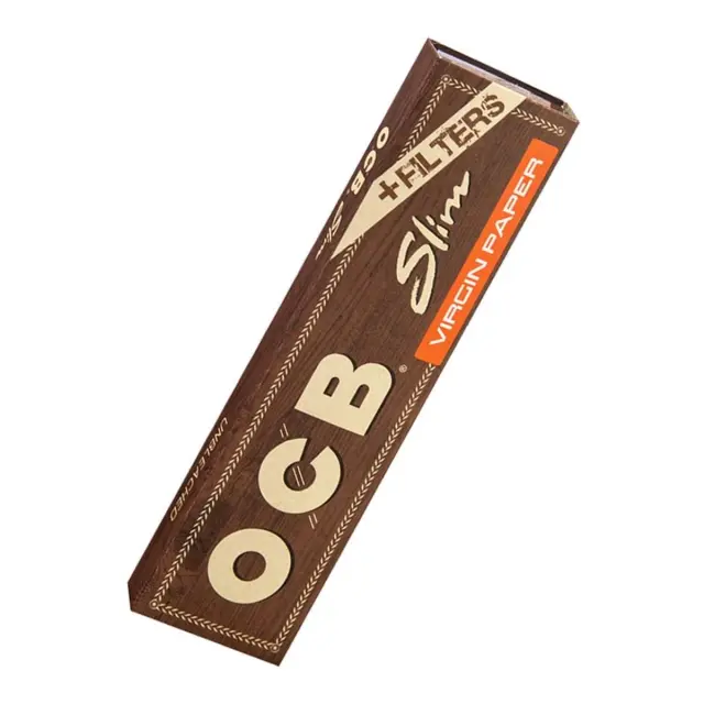 OCB Unbleached Χαρτάκια - Ακατέργαστο - King Size Slim με Τζιβάνες 3