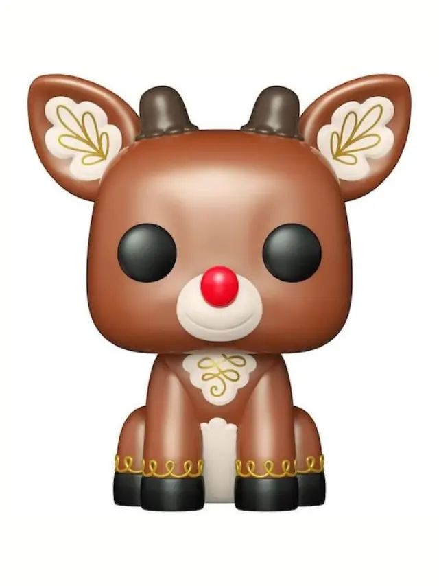 Funko POP! Movies: Rudolph Red-Nosed Reindeer - Rudolph (Sitting #1858 Vinyl Figure