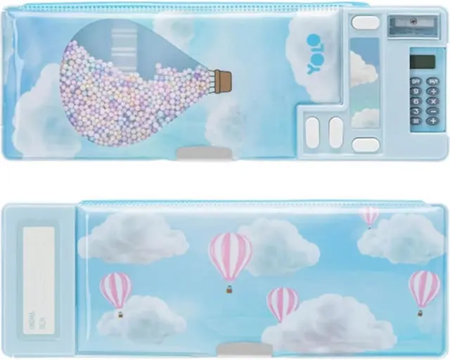 Retro Κασετίνα με Κομπιουτεράκι Hot Air Balloon / 10147 (YOLO)