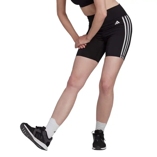 adidas Sportswear Women's Training Essentials 3Stripes Tight Short Μαύρο HK9964 (adidas Sportswear) - Medium