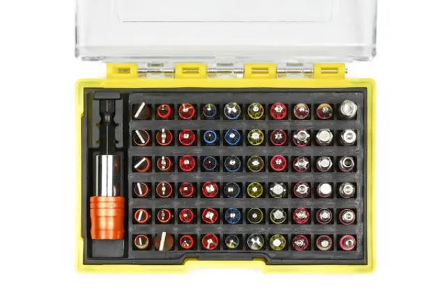 Bit set 61 pieces quick release profi