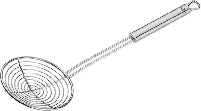 Kuchenprofi Parma Mesh Skimmer Κουτάλα Αράχνη Ρηχή Ανοξείδωτη 36cm - Silver