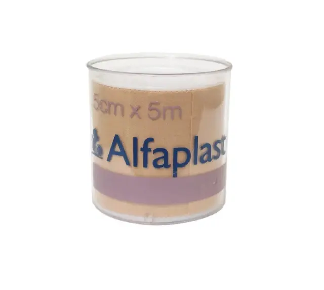 Alfaplast Rolls Υφασμάτινη Ταινία Στερέωσης 5 cm x 5m, 1 τμχ