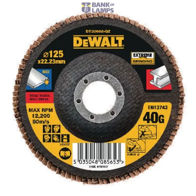 Flap disc 152*22,2*40 DT30602-QZ DeWalt