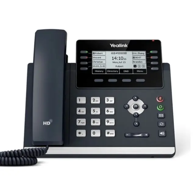 Yealink Τηλέφωνο IP SIP-T43U Ενσύρματο (1301202)