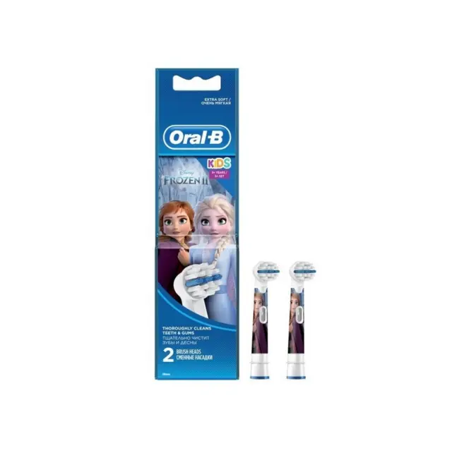 Oral-B Ανταλλακτικό για Ηλεκτρική Οδοντόβουρτσα Frozen για 3+ χρονών 2τμχ 2