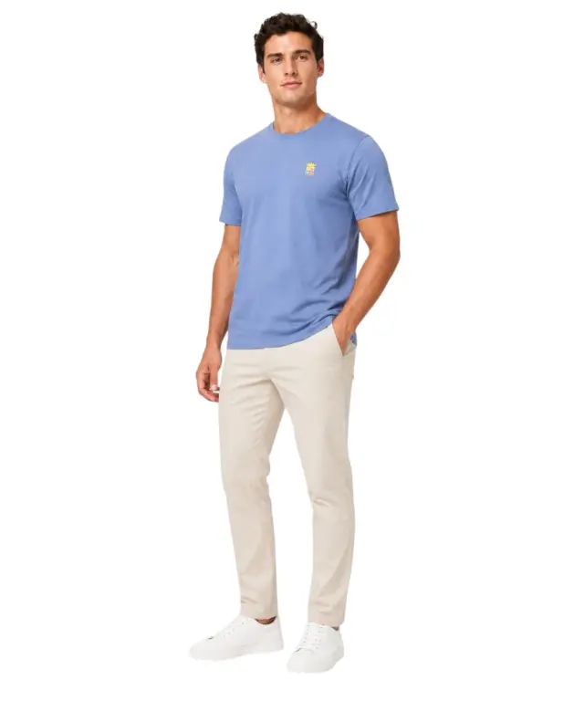 Marina Militaire - Ανδρικό Κοντομάνικο Μπλουζάκι T-Shirt MYT189C-0049 Μπλε Ραφ 2