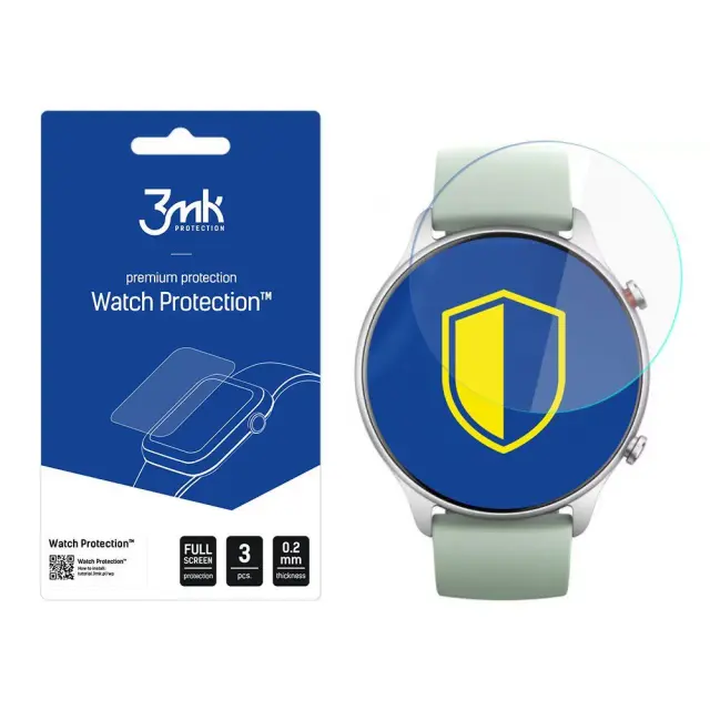 3mk® Protective Film για Xiaomi Amazfit GTR 2e (3 τμχ.)