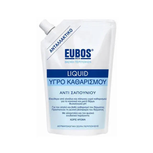 Eubos Liquid Blue Refill 400ml (Υγρό Καθαριστικό για το Σώμα) 2