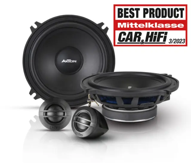 Axton ATC130Slim 13 cm (5") 2-way compo system