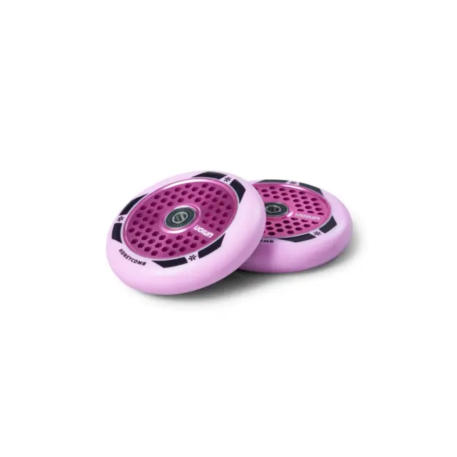Union Honeycomb Pro Freestyle Scooter Wheels 110 - Pink 3