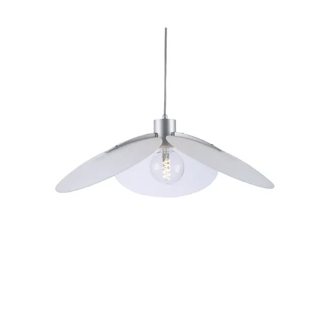 AcaLight Offer NETTO ΦΩΤΙΣΤΙΚΟ ΚΡΕΜΑΣΤΟ ΑΣΗΜΙ ΜΕΤΑΛΛΙΚΟ ΣΥΜΒΑΤΙΚΟ 1ΧΕ27 IP20 Φ575Χ1200mm