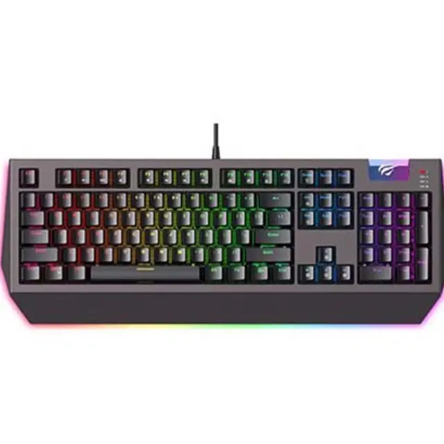 Havit KB872L Gaming Μηχανικό Πληκτρολόγιο με διακόπτες και RGB φωτισμό (Αγγλικό US)