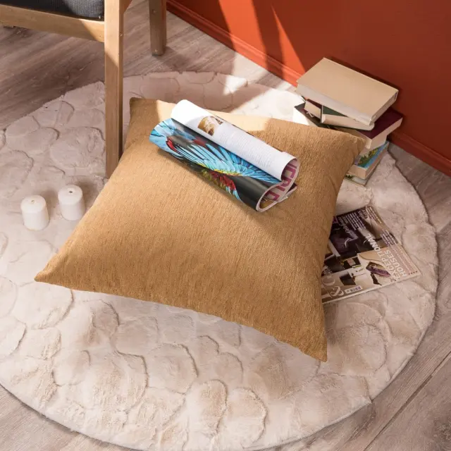 Μαξιλαροθήκη Basic 08 TEORAN 65x65cm δαπέδου 3