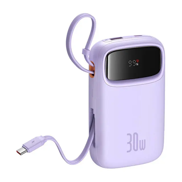 Baseus QPow 2 10000mAh 30W 2xUSB-C powerbank purple (P10055008513-00) (BASP10055008513-00) 3