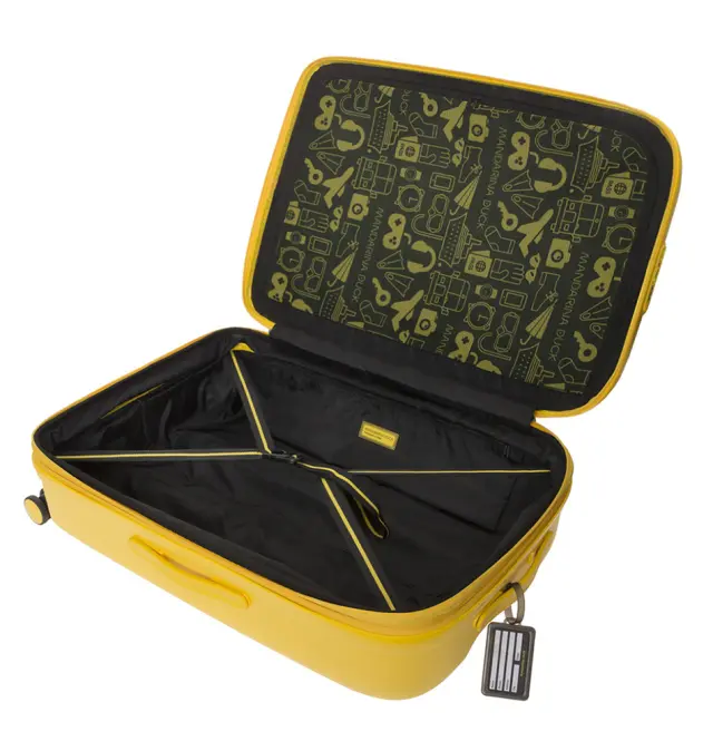 Βαλίτσα σκληρή Μεσαία MANDARINA DUCK P10SZV32 Κίτρινο 2