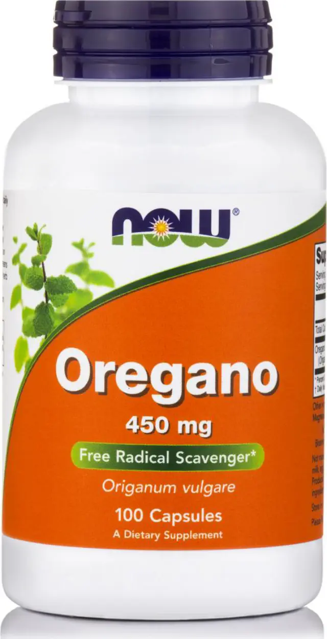 Now Foods Oregano 450mg 100 κάψουλες