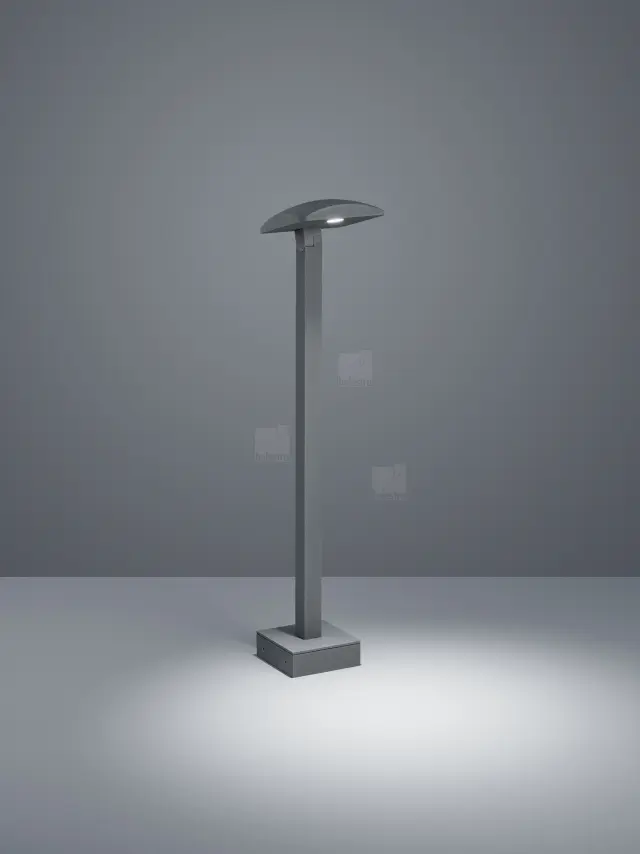 Κολωνάκι Φωτισμού NORSA LED Graphite IP54 10.5W 1080lm 3000K Ρυθμιζόμενο Γραφίτης