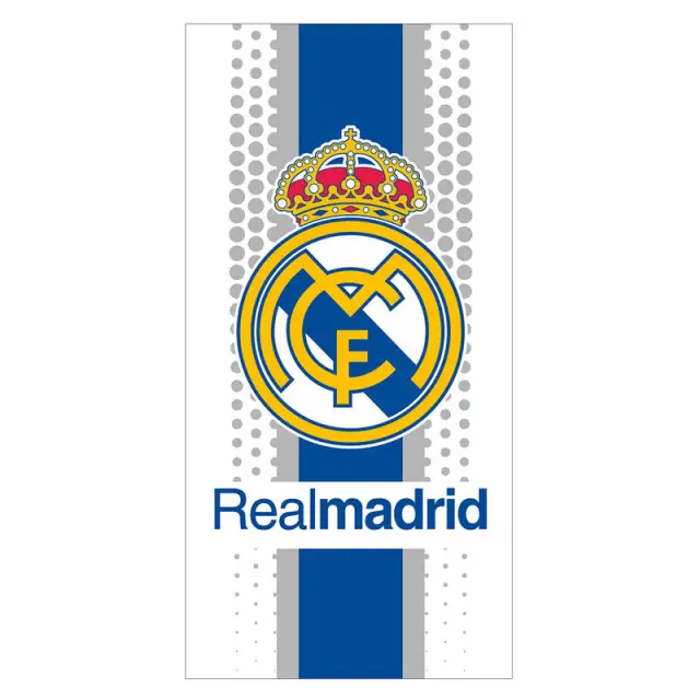 Πετσέτα θαλάσσης Real Madrid beach towel microfiber 70x140cm NW1383