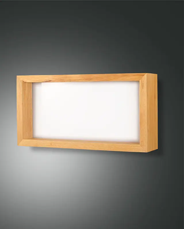 Window 3471-26 φωτιστικό τοίχου ορθογώνιο Ξύλο 2