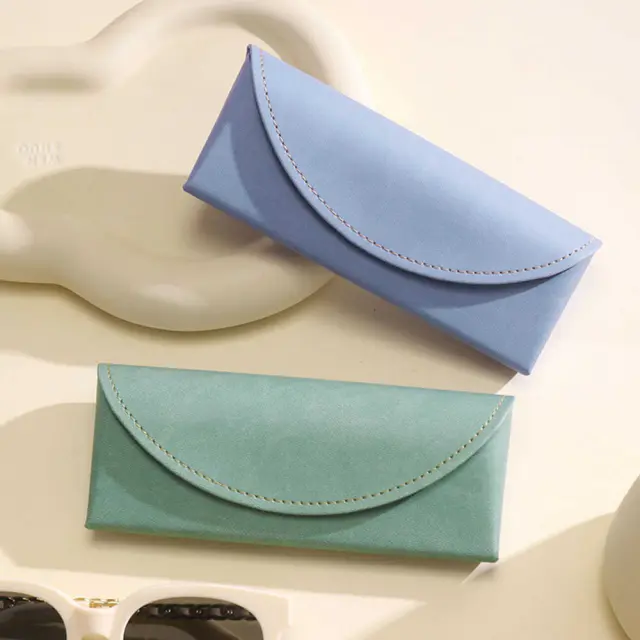 Techsuit - Glasses Case (ETM3) - PU, 15.2 x 6.6 x 3.6cm - Taupe 2