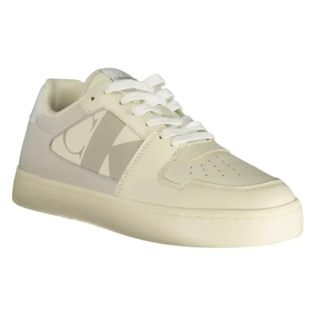 Calvin Klein - Ανδρικά Sneakers Classic Cupsole Low Top YM0YM01160-0LH Λευκό 3