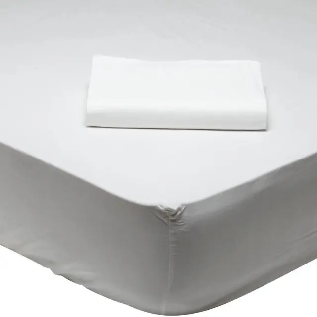 Σεντόνι μεμονωμένο Best υπέρδιπλο 230x260cm Das home Λευκό