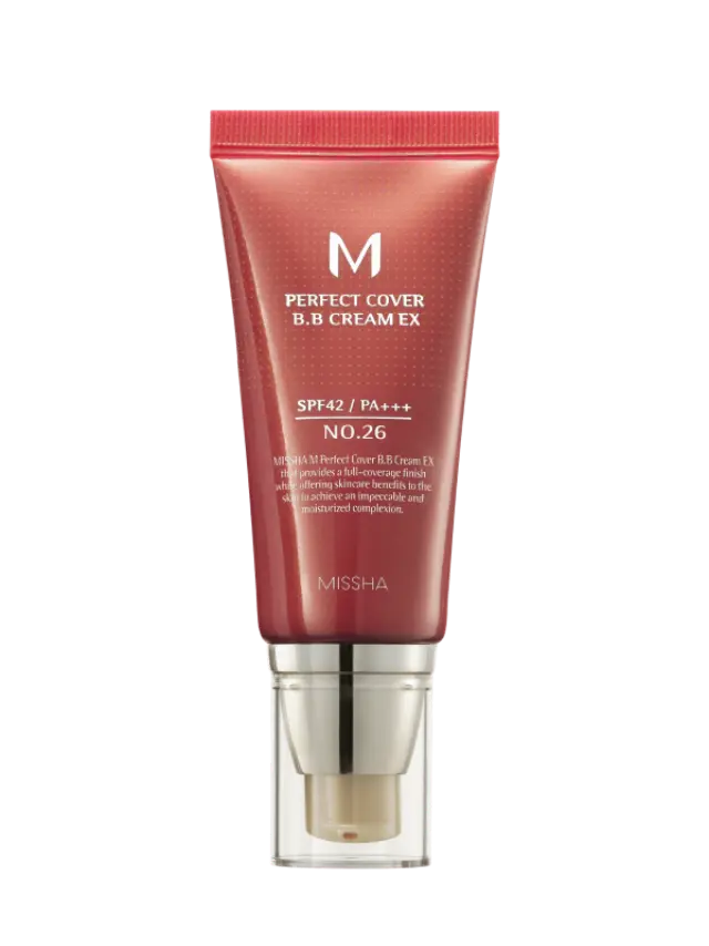 Missha M Perfect Cover ΒΒ Cream No. 26 Natural Caramel SPF 42 PA+++ 50ml
