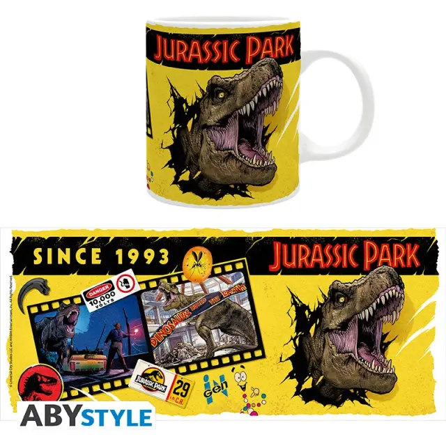 Κούπα κεραμική JURASSIC PARK - Mug - 320 ml - References ABYMUGA429 3