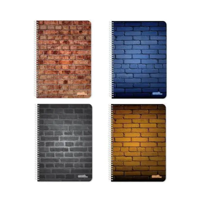 Must Τετράδιο Σπιράλ Bricks Α4 4 θέματα (000584479)