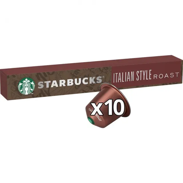 Starbucks Italian Style Roast Κάψουλες Nespresso 10τμχ