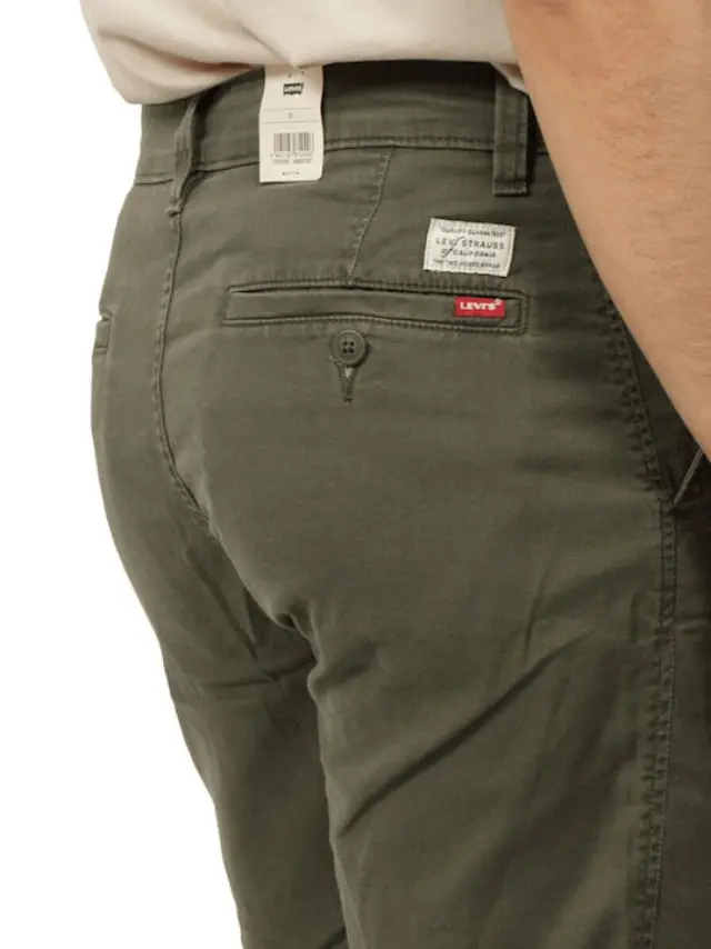 XX CHINO SHORTS II GREYS - KAMBABA COTTON LINEN - 34 3