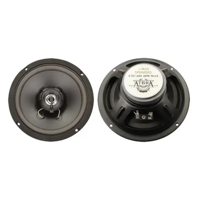Ηχείο Αυτοκινήτου CTC-605 με 80W 160mm 1τμχ – ATBHA 2-Way speakers 76009 2