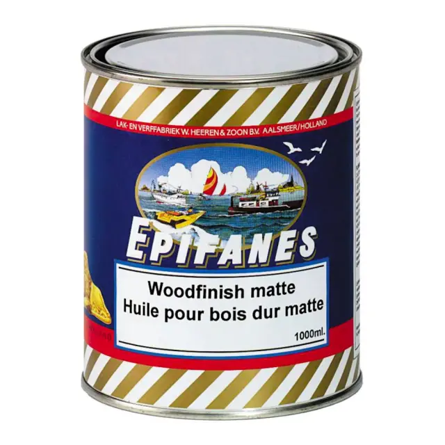 Βερνίκι Για Ξύλινες Επιφάνειες EPIFANES WOODFINISH MATTE 1lt