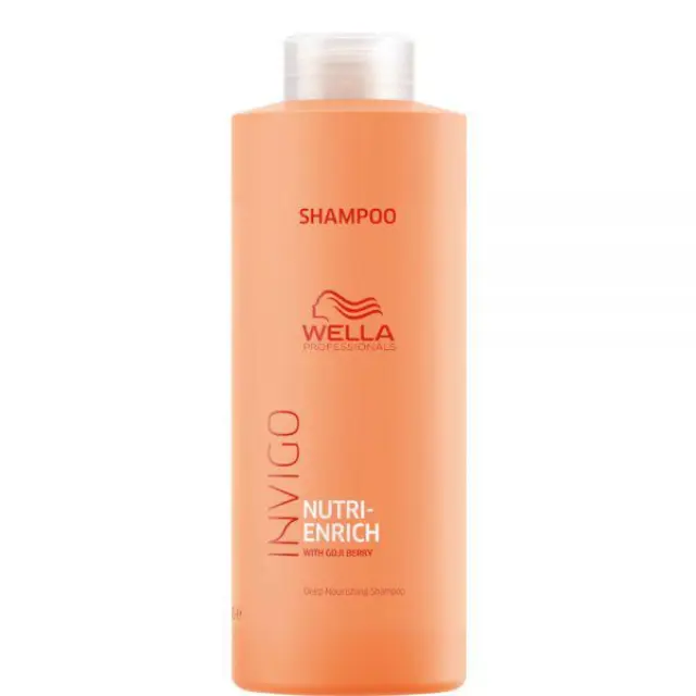 Wella Professionals Invigo Nutri-Enrich Shampoo with Goji Berry nourishing shampoo for dry and damaged hair 1000 ml 3