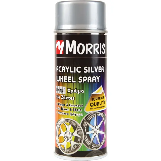 Spray Acrylic Silver Wheel 400ml (28598)