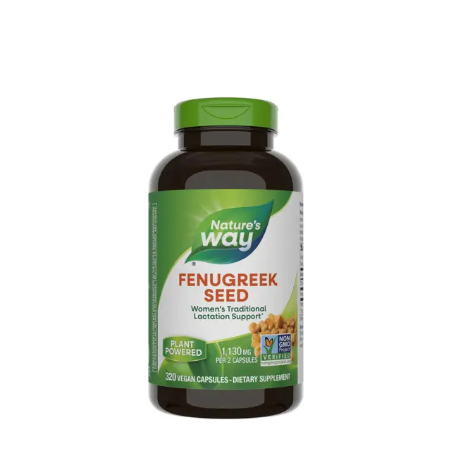 Nature's Way Fenugreek Seed 320 Capsules