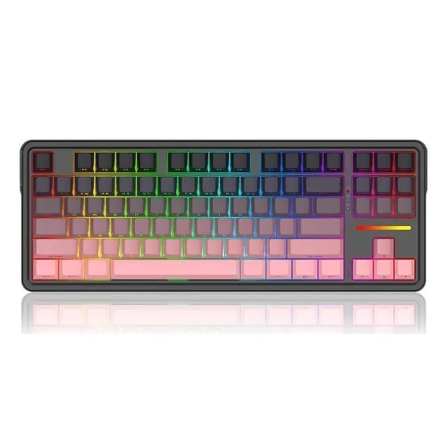 Redragon Gaming Keyboard K728 Leopard L Black (K728SP-RGB)