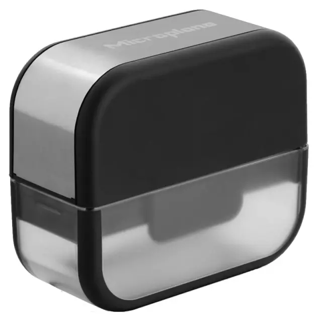 Microplane Τρίφτης/ Πρέσα Σκόρδου 8x9x4cm Με Ανοξείδωτη Λεπίδα