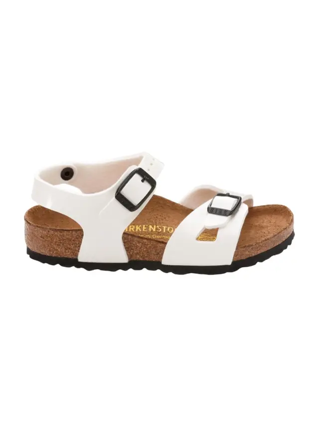 Birkenstock Πέδιλα Παιδικό Birko-Flor(ανθεκτικό υλικό της Birkenstock-επιτρέπει την επαφή με το νερό) Άσπρο BIR/RIO KIDS 931133 L/WHITE 3