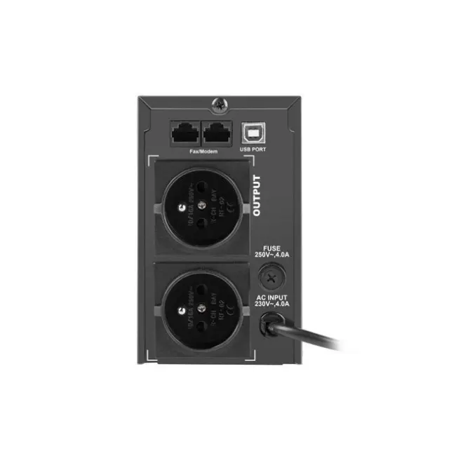 Armac UPS Office 650E LCD 650VA 390W Black (O/650E/LCD) 2