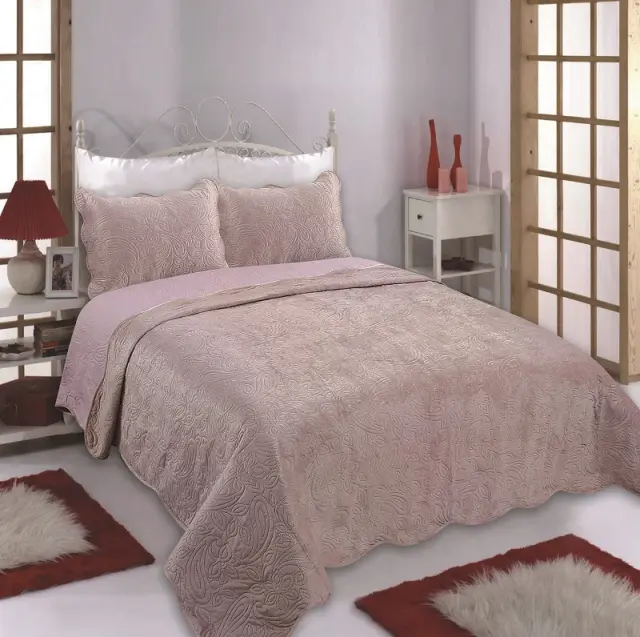 ΚΟΥΒΕΡΛΙ SUPERSOFT NX2212 (220cm x 240cm + 2 x 50cm x 70cm ) SYKLAMEN - -